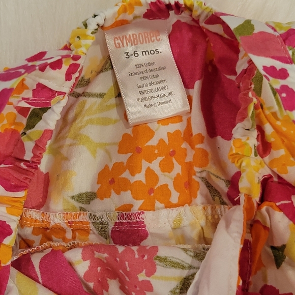 Gymboree Floral Dress 3-6mos - Picture 3 of 4